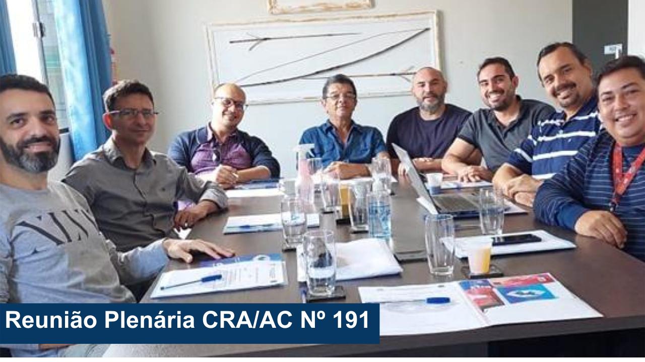 Read more about the article Reunião Plenária CRA/AC Nº 191